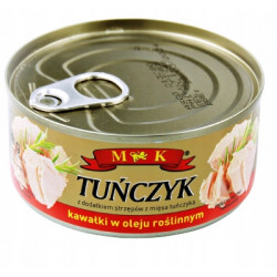 MK tuńczyk kawałki w oleju...