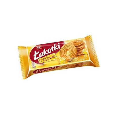 ŁAKOTKI omlós vajas keksz 168G