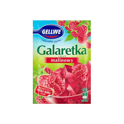 Gellwe galaretka smak malinowy