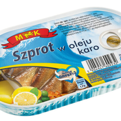 MK Szprot w oleju karo 170 g