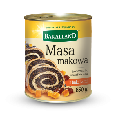 Bakalland masa makowa 890g