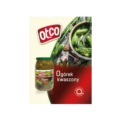 OT.CO Kovászos uborka  880 ml