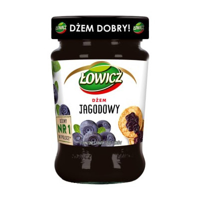 ŁOWICZ Dżem jagodowy...