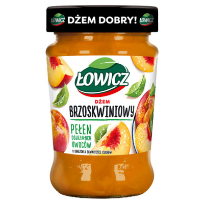 ŁOWICZ Dżem brzoskwiniowy...